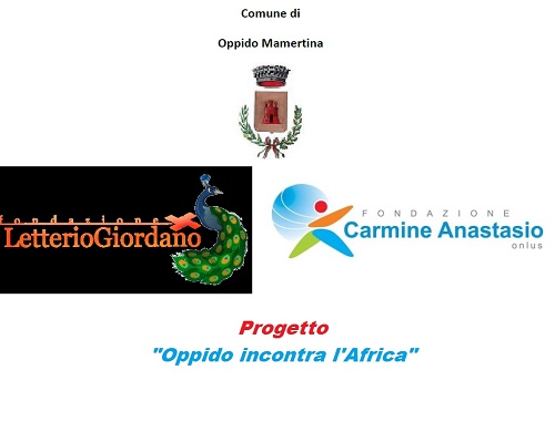 Logo Progetto Oppido incontra l'Africa