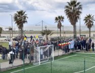 San Ferdinando, cerimonia di intitolazione del campetto di calcio al compianto calciatore Nino Zirilli