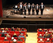 A Palmi l’armonia e il brio del quintetto maschile Italian Harmonists  con Jader Costa al piano  Al teatro comunale Manfroce prosegue la rassegna Synergia 47