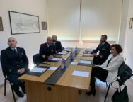 Il Prefetto di Reggio Calabria Dott.ssa Clara Vaccaro in visita alla Capitaneria di porto di Gioia Tauro