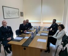 Il Prefetto di Reggio Calabria Dott.ssa Clara Vaccaro in visita alla Capitaneria di porto di Gioia Tauro