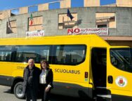 Consegna del nuovo scuolabus al Comune di Gioia Tauro