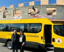 Consegna del nuovo scuolabus al Comune di Gioia Tauro