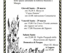 La parrocchia di Santi Roberto e Biagio a Camigliatello Silano invita la comunità a partecipare alla Via Crucis Vivente il 29 marzo alle 15:00