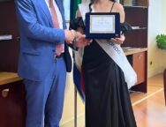 La Miss Mondo Calabria 2023 premiata al consiglio regionale della Calabria