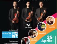 Il Trio Italico presenta il “Concerto per la pace” a favore dell’Unicef