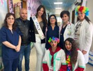 Polistena, Miss Mondo visita l’ospedale pediatrico