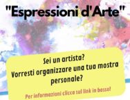 Associazione socio-culturale “Arte che Parla”: Iniziativa “Espressioni d’arte”.