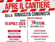Reggio Calabria, apre il Cantiere della Rinascita Comunista